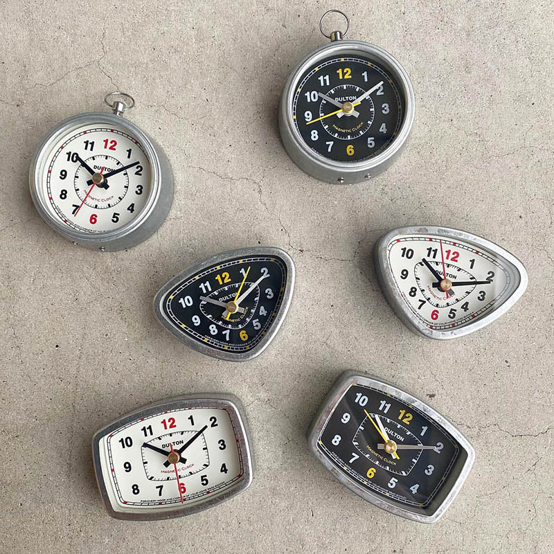 ダルトン DULTON MAGNETIC CLOCK ROUND BLACK【返品不可商品】 （BLACK） BLACK