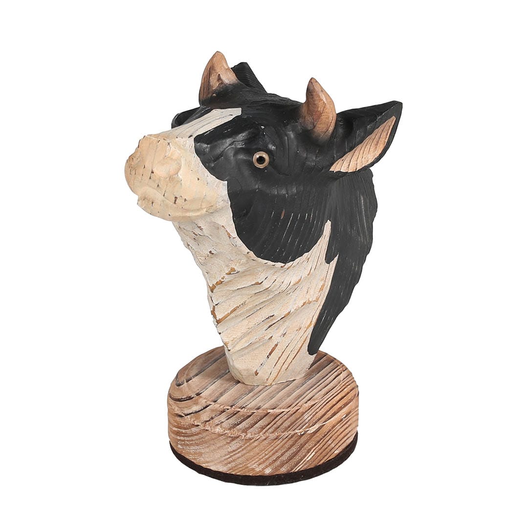 ダルトン DULTON WOODEN ANIMAL HEAD （COW） COW