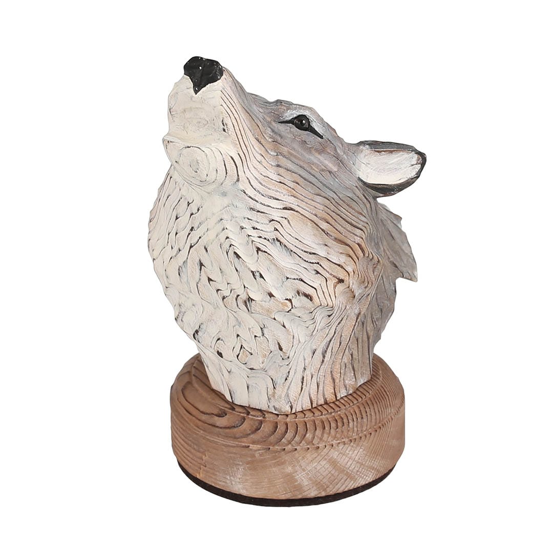 ダルトン DULTON WOODEN ANIMAL HEAD （WOLF） WOLF