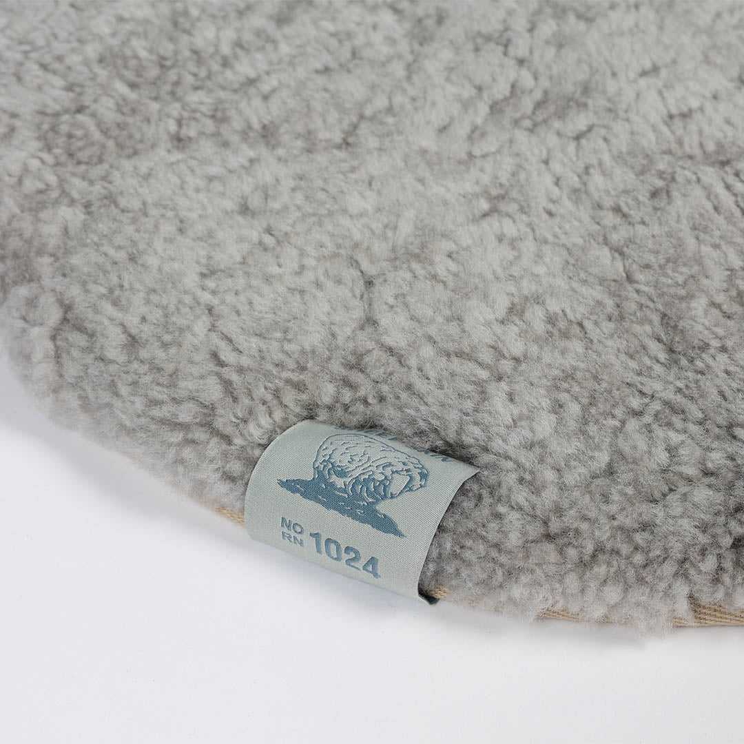 ダルトン DULTON MOUTON CHAIR PAD CRIMP （LIGHT GRAY） LIGHT GRAY