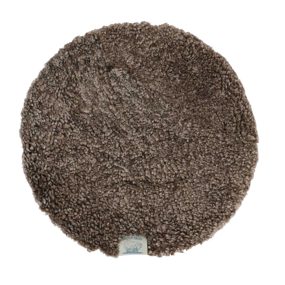 ダルトン DULTON MOUTON CHAIR PAD CRIMP （BROWN） BROWN