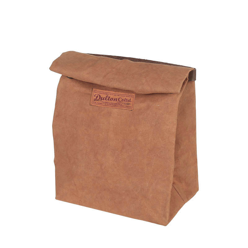 ダルトン DULTON ダルトン WAX CANVAS LUNCH BAG （CAMEL） CAMEL