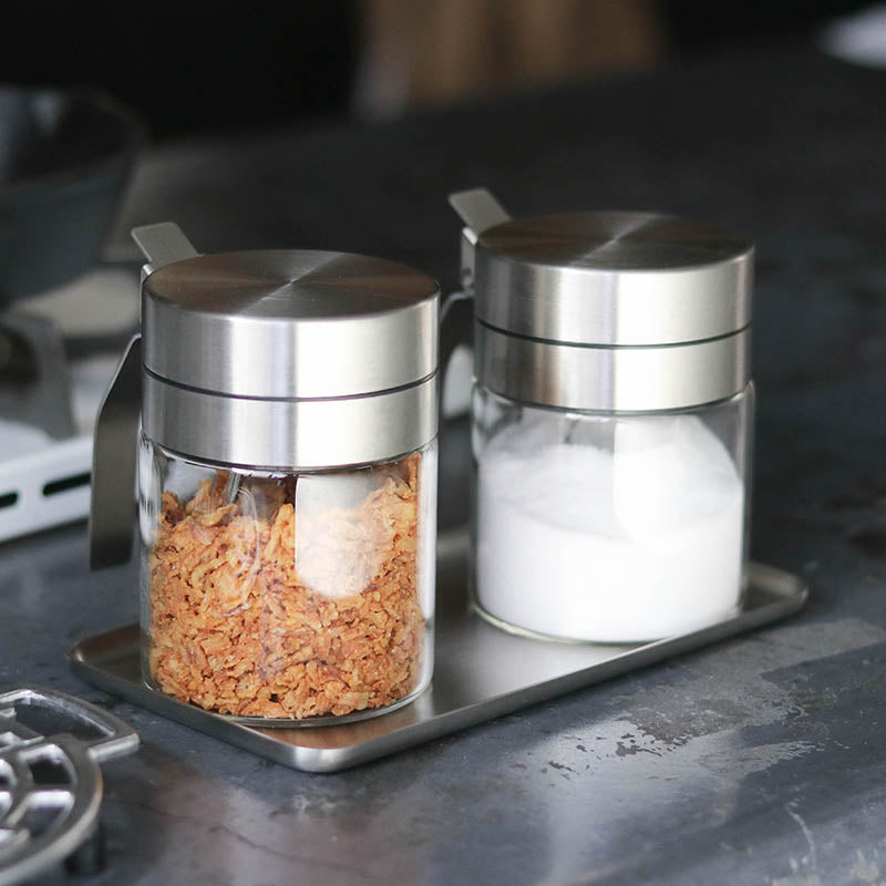 ダルトン DULTON R615-737 SPICE JAR WITH SPOON【返品不可商品】 (-) -