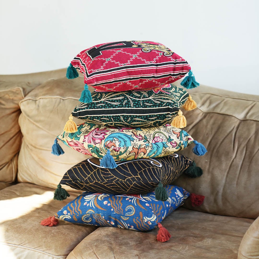 ダルトン DULTON JACQUARD CUSHION （M） M