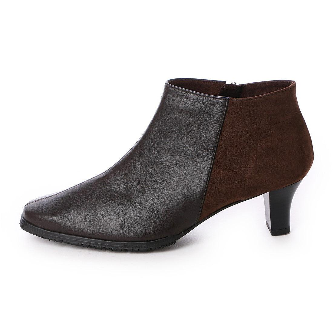 エスプレッソ Espresso 楽ちんヌバックキリカエデザイン4Eブーティー