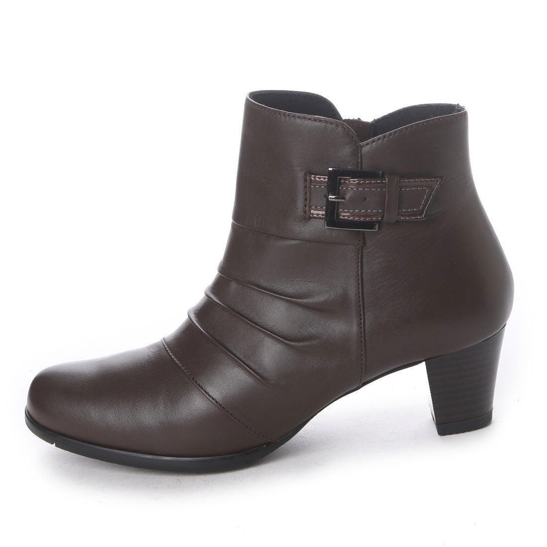 エスプレッソ Espresso 楽ちん3Eソフトレザーヒールブーツ （ダークブラウン） ダークブラウン