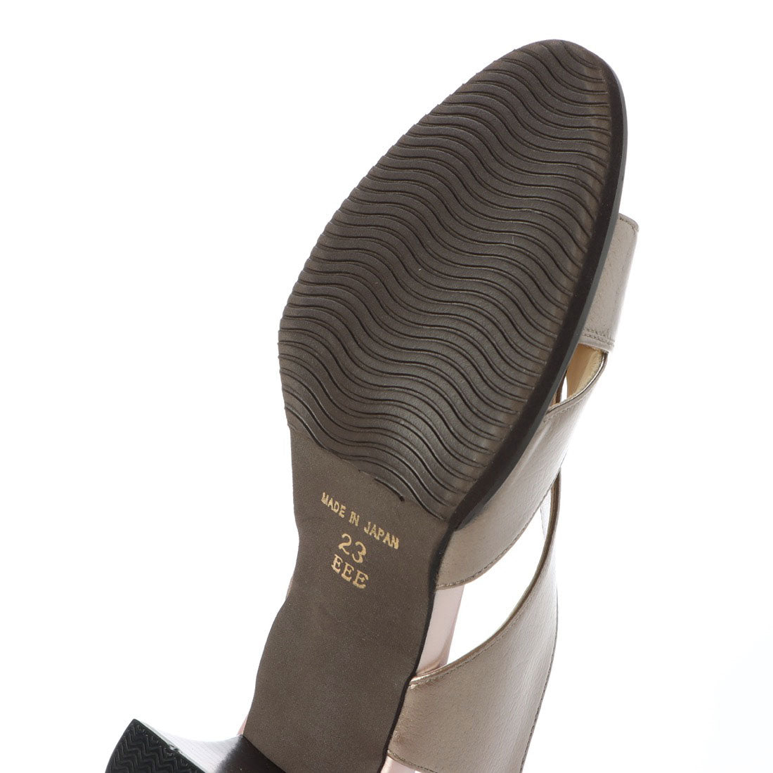 Espresso Comfortable Enamel Elegance Sandals