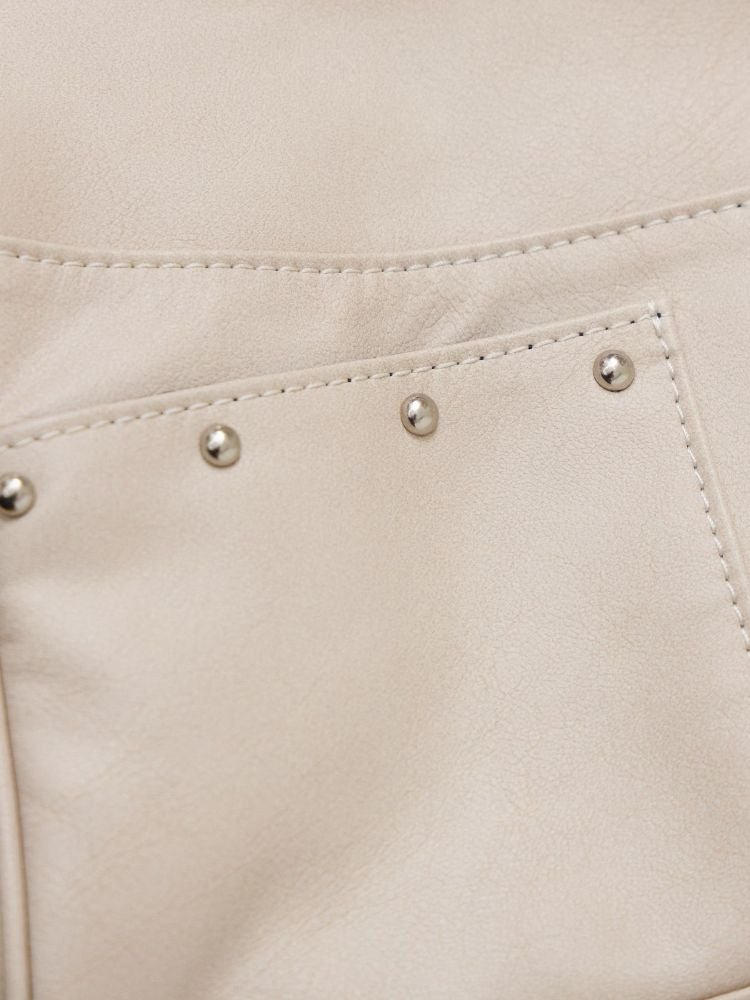 エムズエキサイト ems excite スタッズ付ショルダーBAG （BRN0） BRN0