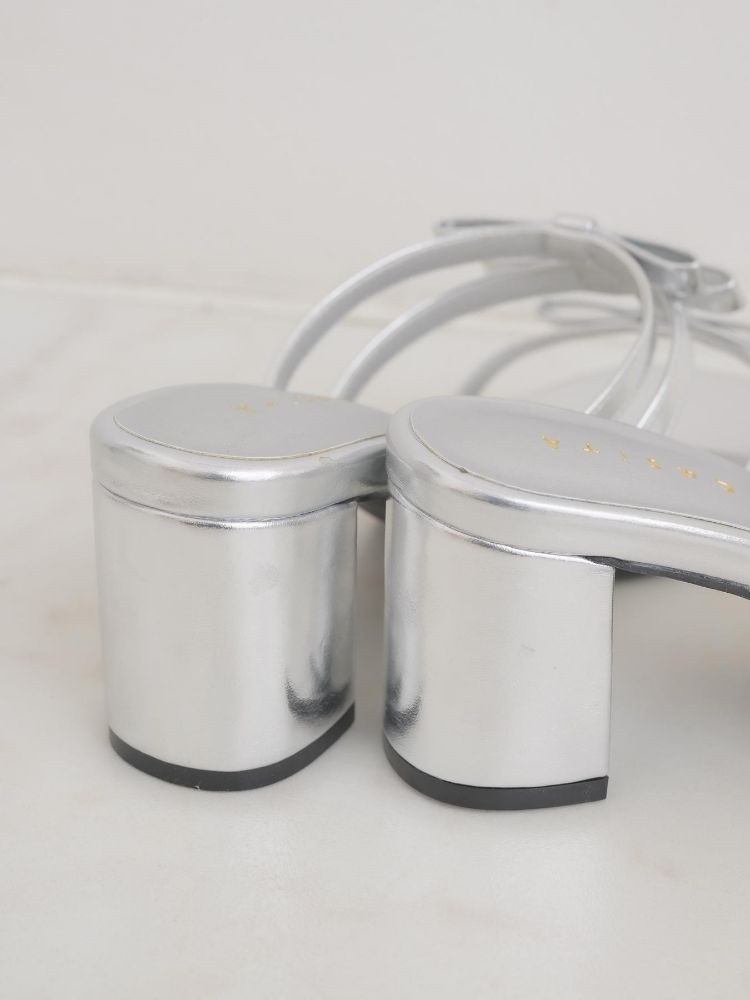 エムズエキサイト ems excite リボンサンダル （BLK1） BLK1