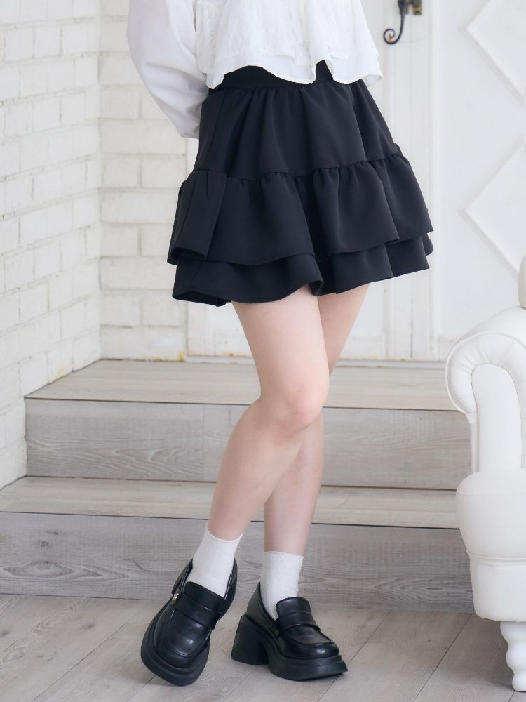 エムズエキサイト ems excite ハイウエスト切替ミニSK （WHT4） WHT4