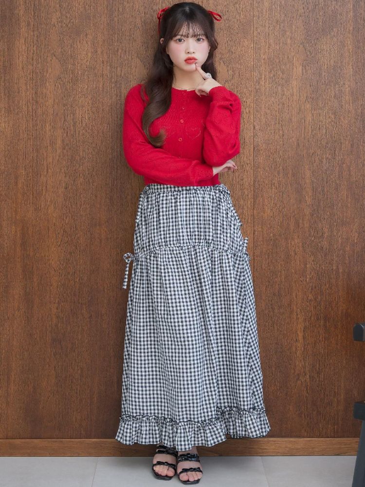 エムズエキサイト ems excite ハートスカシカーデ （RED0） RED0