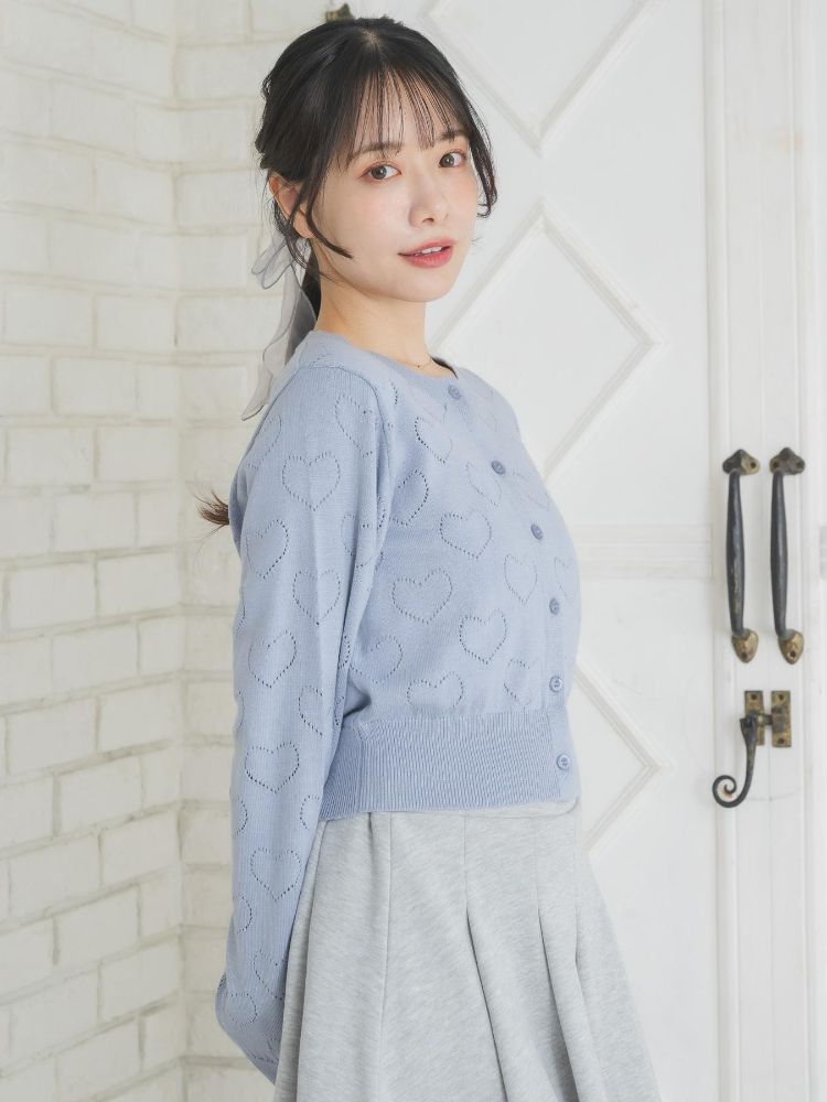 エムズエキサイト ems excite ハートスカシカーデ （RED0） RED0