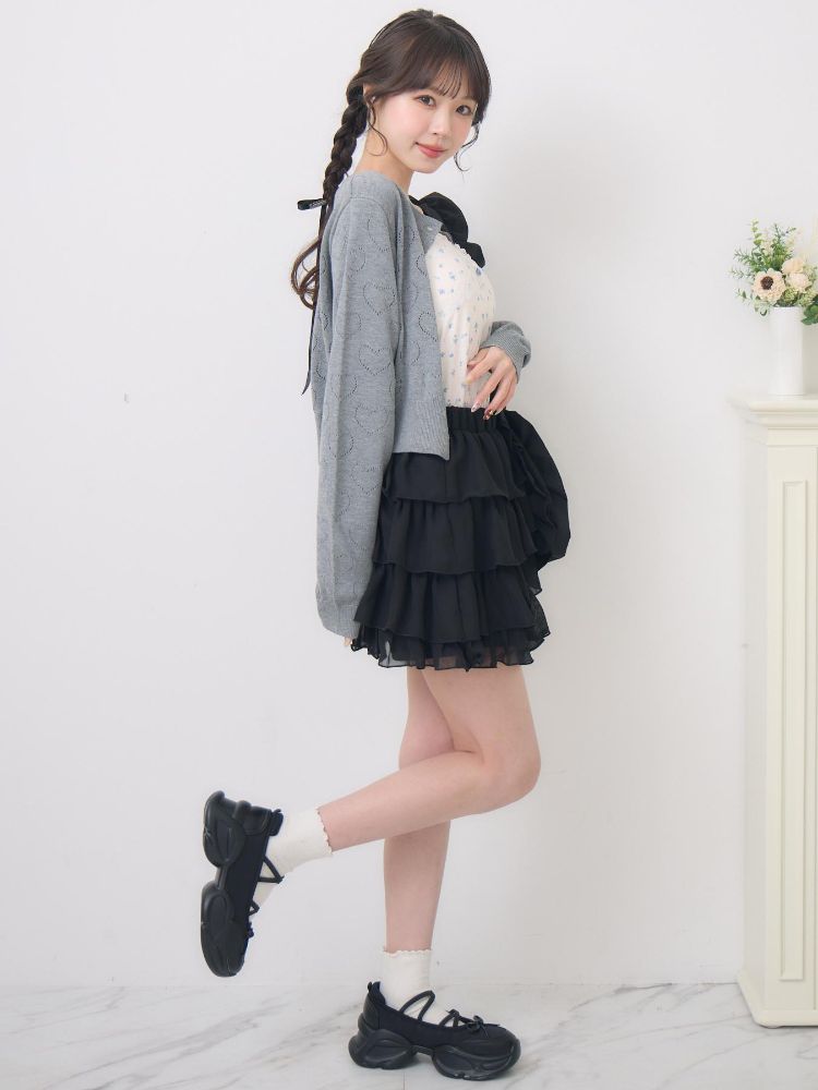 エムズエキサイト ems excite ハートスカシカーデ （RED0） RED0