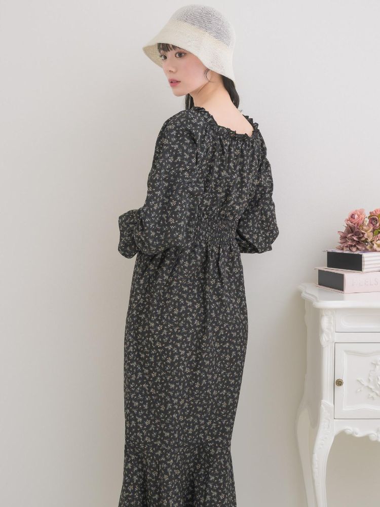 エムズエキサイト ems excite ステッチリボンマーメイドワンピース （P/BLU） P/BLU