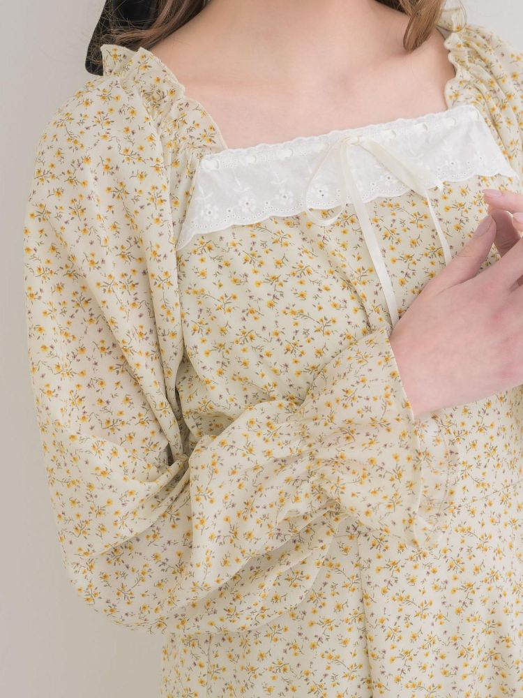 エムズエキサイト ems excite ステッチリボンマーメイドワンピース （P/BLU） P/BLU