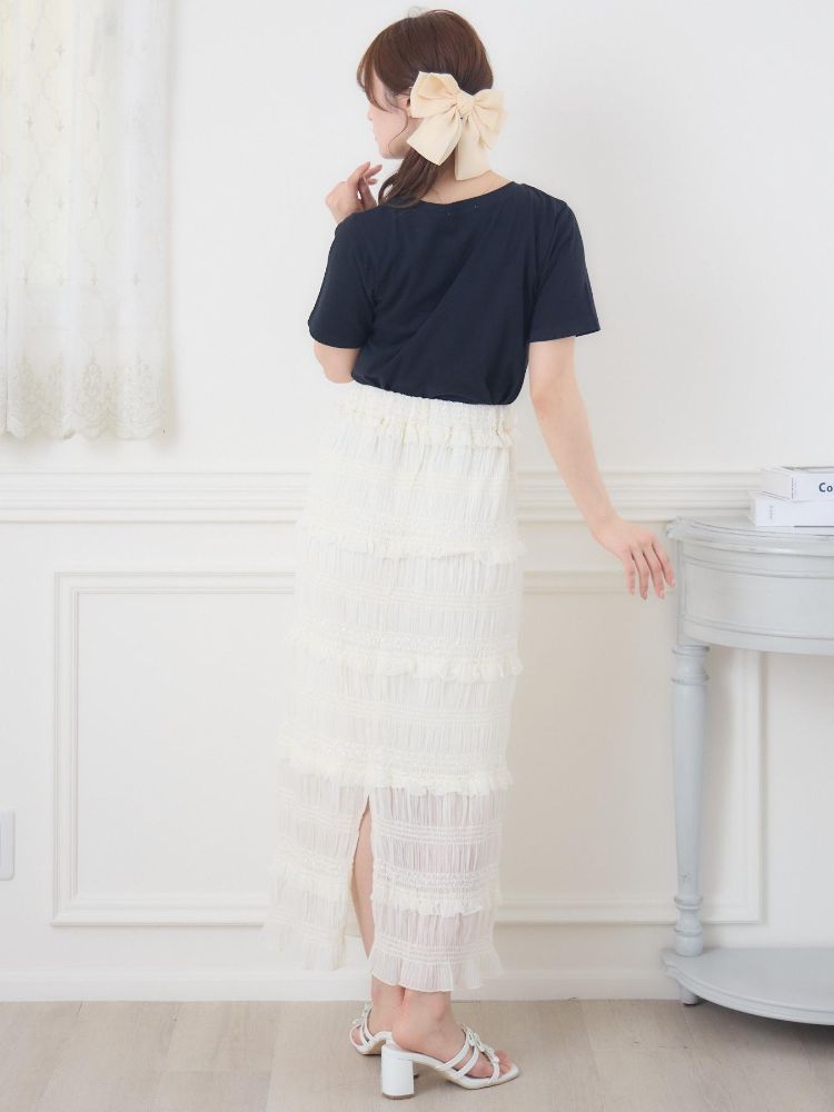 エムズエキサイト ems excite ビジューロゴTEE （WHT2） WHT2