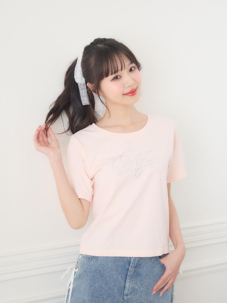 エムズエキサイト ems excite ビジューロゴTEE （WHT2） WHT2