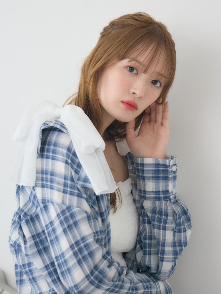 エムズエキサイト ems excite 【2wayアイテム】ストラップ付チェックSH （C/BLU） C/BLU
