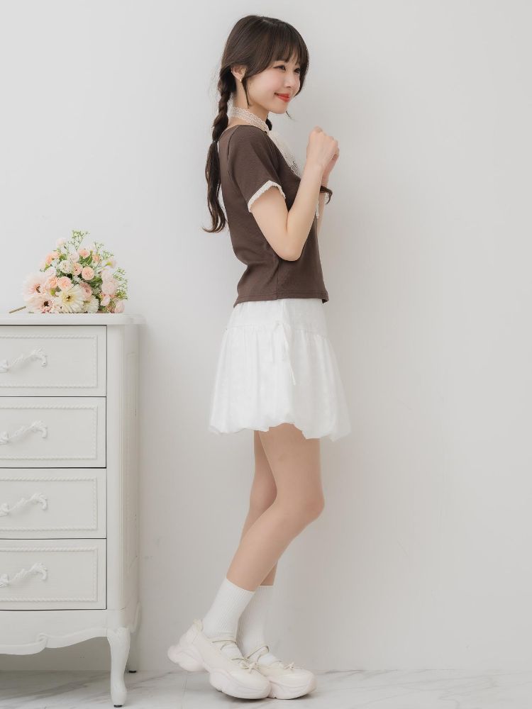 エムズエキサイト ems excite レースチョーカー付きロゴTEE （GRY2） GRY2