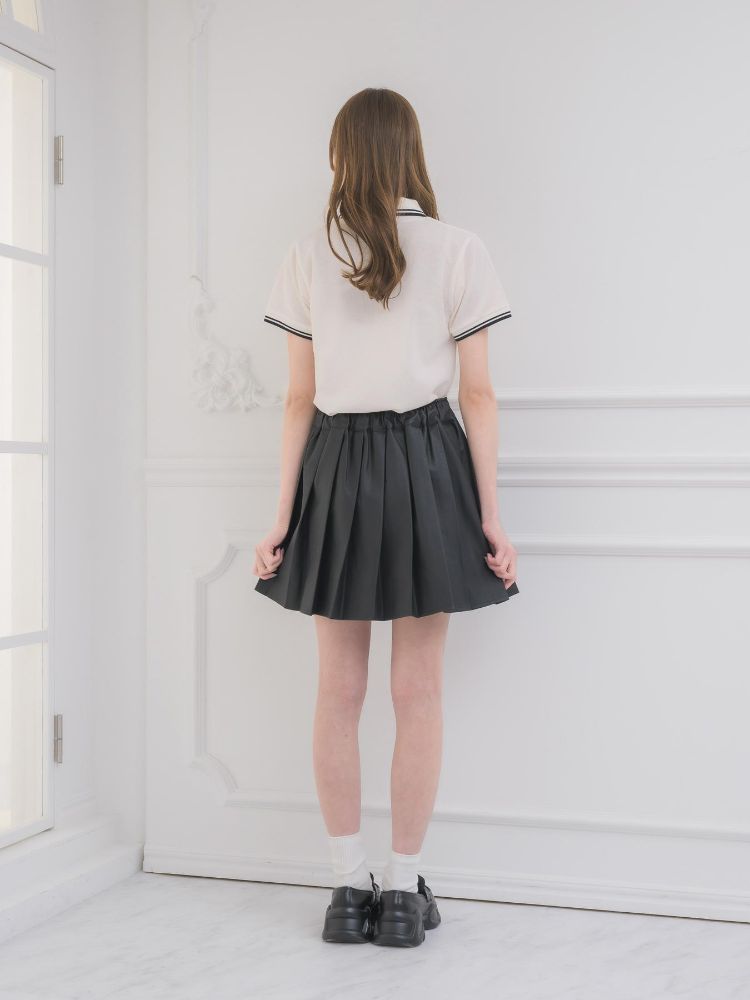 エムズエキサイト ems excite バイカラーポロTEE （BLU2） BLU2