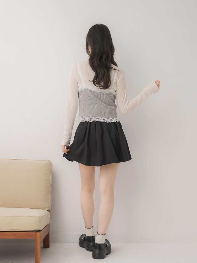 エムズエキサイト ems excite リボンビスチェ＆インナーSET （BLK1） BLK1