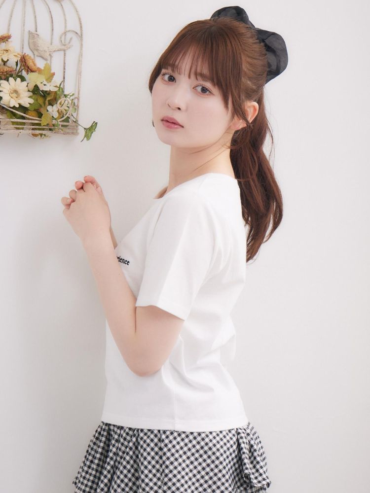 エムズエキサイト ems excite アソートロゴ刺繍TEE （WHT4） WHT4