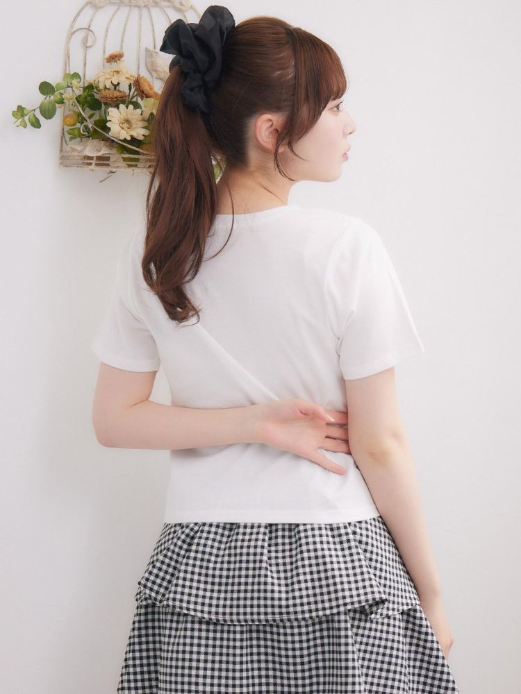 エムズエキサイト ems excite アソートロゴ刺繍TEE （WHT4） WHT4