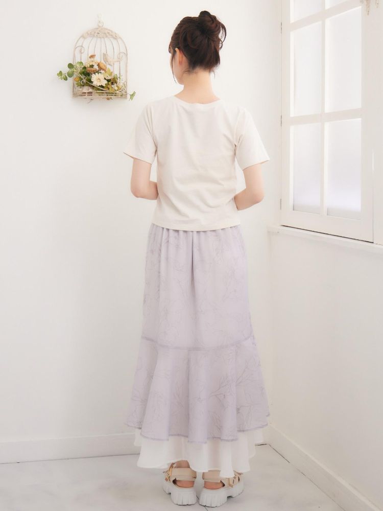 エムズエキサイト ems excite アソートロゴ刺繍TEE （WHT4） WHT4