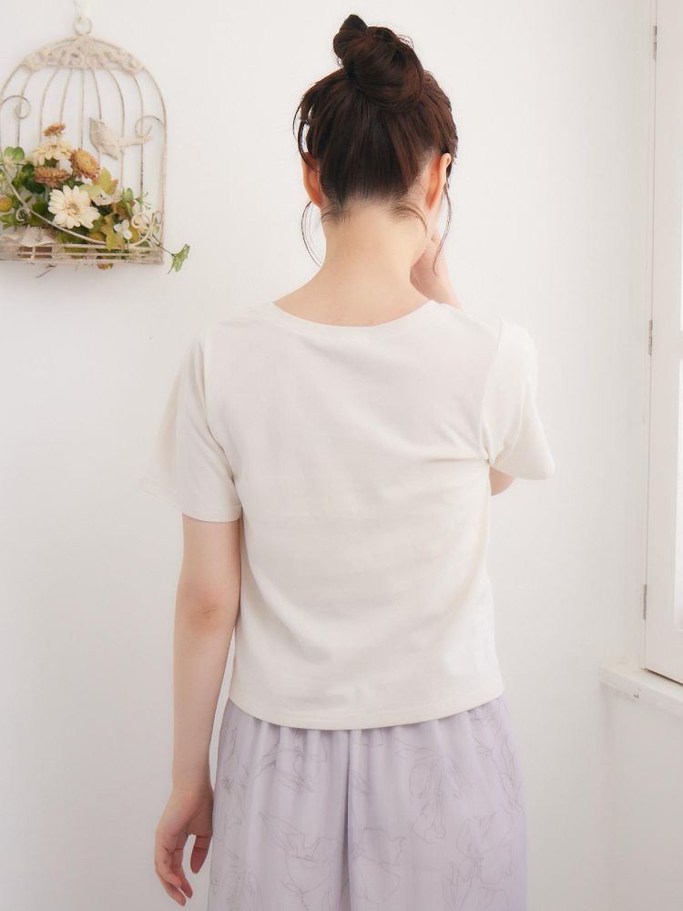 エムズエキサイト ems excite アソートロゴ刺繍TEE （WHT4） WHT4
