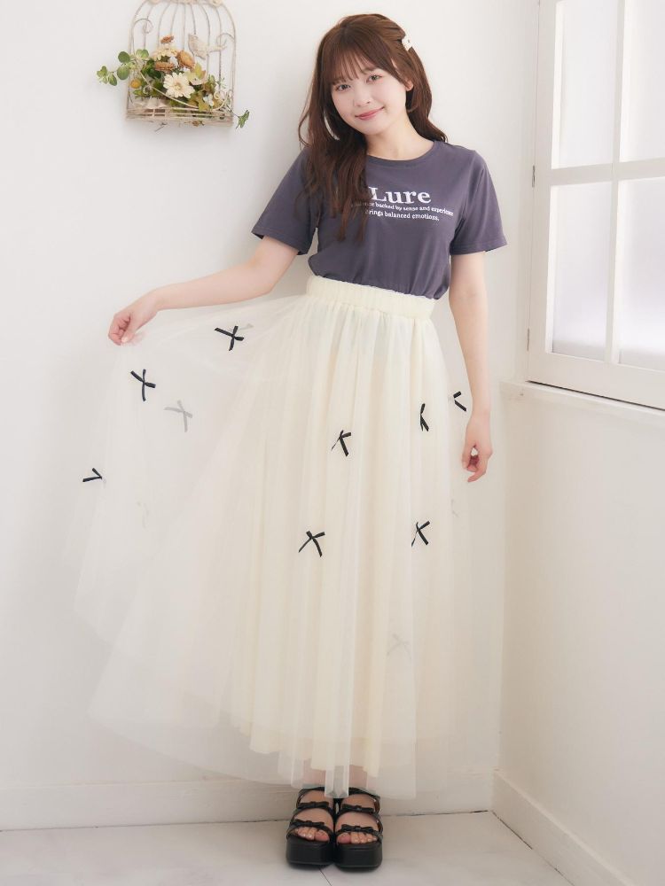 エムズエキサイト ems excite アソートロゴ刺繍TEE （WHT4） WHT4