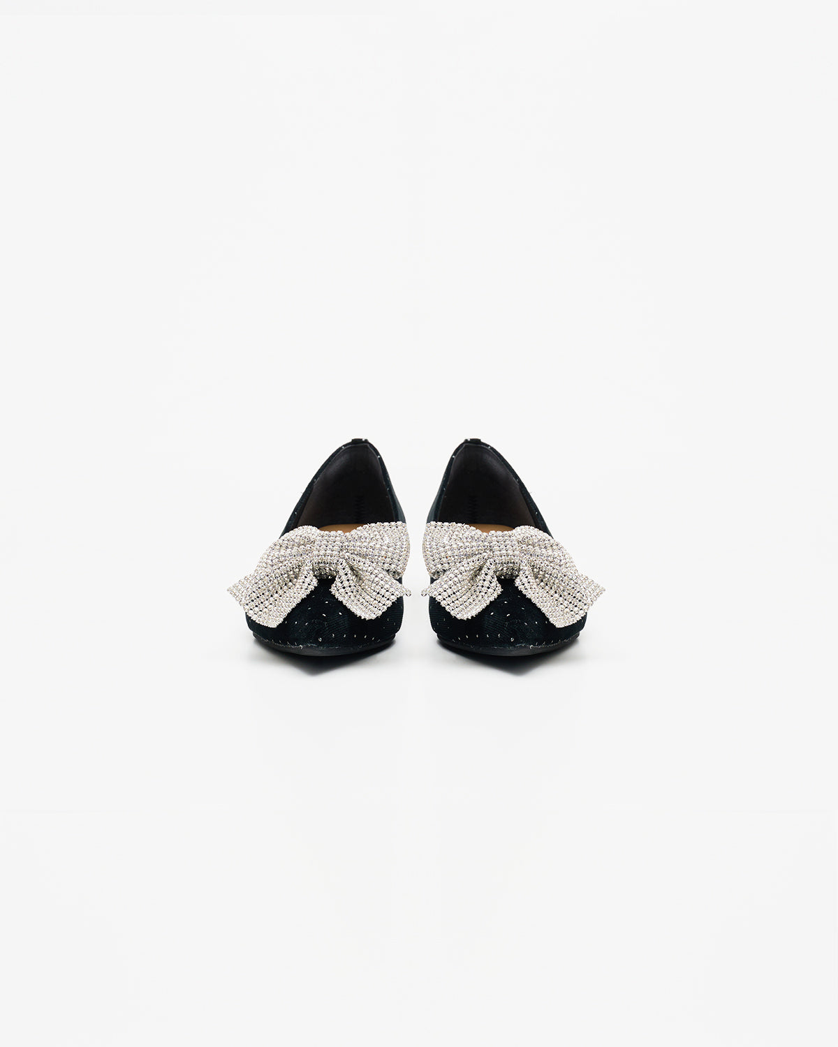 【24AW】エマ フランシス Emma Francis ビッグリボン フラット パンプス