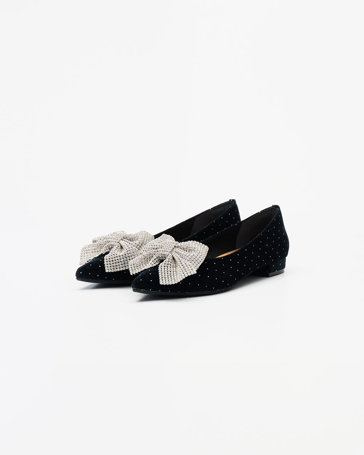 【24AW】エマ フランシス Emma Francis ビッグリボン フラット パンプス
