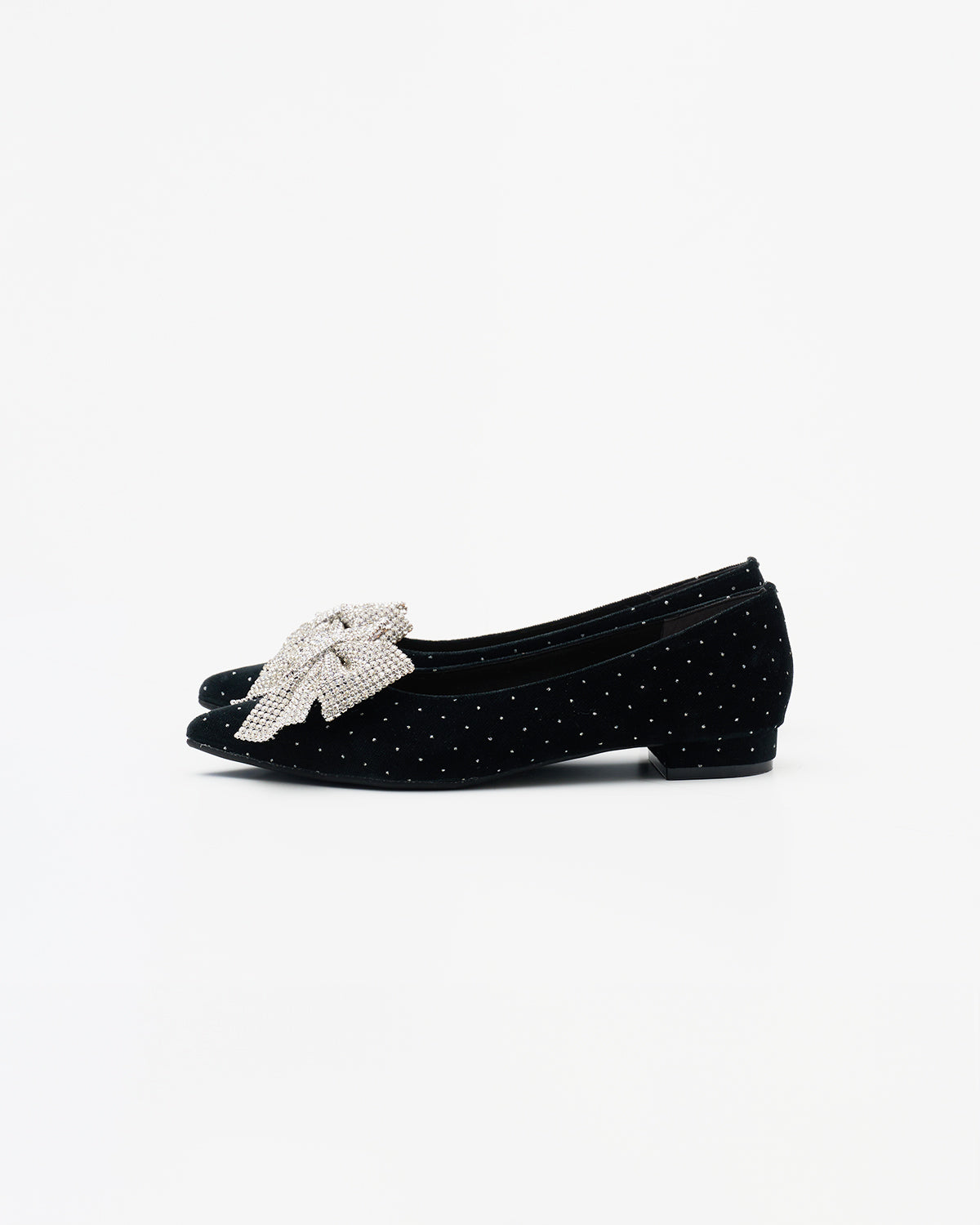 【24AW】エマ フランシス Emma Francis ビッグリボン フラット パンプス