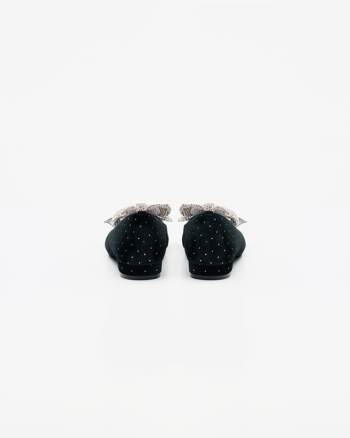 【24AW】エマ フランシス Emma Francis ビッグリボン フラット パンプス