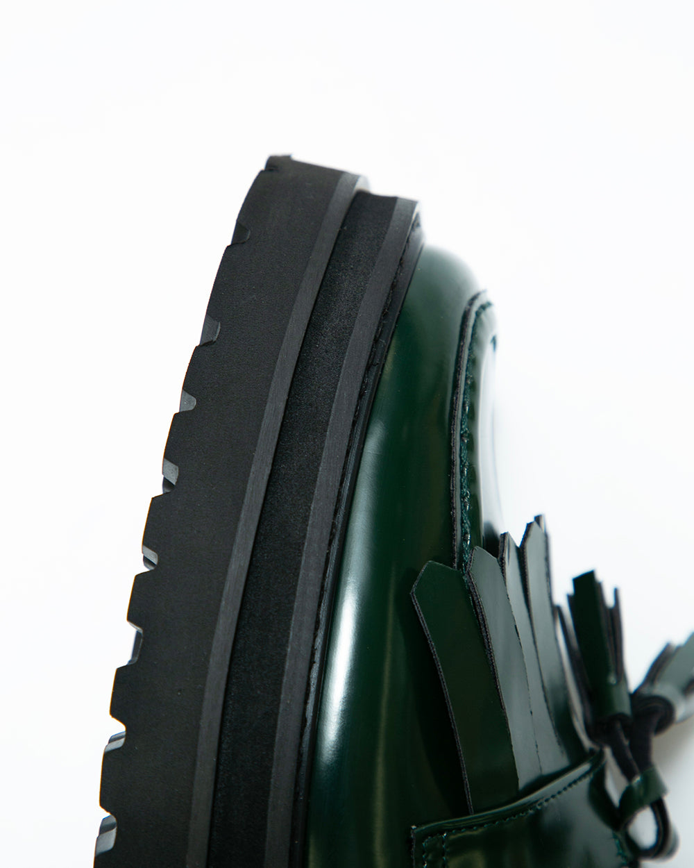 【レイン対応】エマ フランシス Emma Francis ボリュームソール フリンジ ローファー