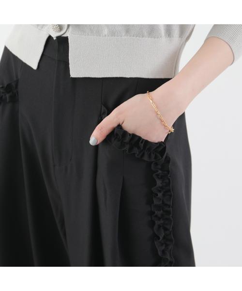エイミー ロウ Eimee Law Eimee Law タックパンツ 84107S フリルデザイン （BK/ブラック） BK/ブラック