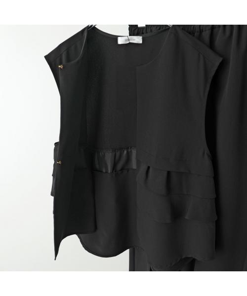 エイミー ロウ Eimee Law Eimee Law セットアップ 84296F フリル ジレ パンツ （BK/ブラック） BK/ブラック