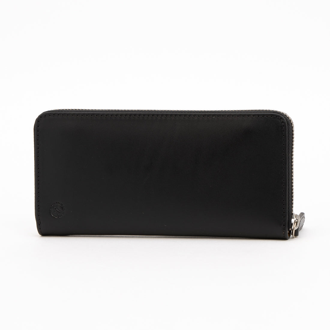 イーモノ e-mono 財布 メンズ 長財布 本革 牛革 ラウンドファスナー イタリアンレザー ブッテーロ 大容量 便利 エイジング 経年変化 （ブラック） ブラック