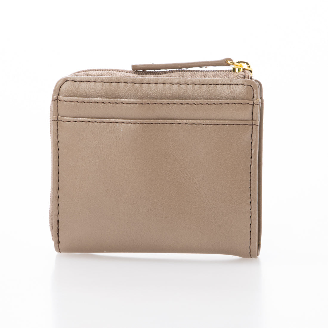 e-mono L-shaped zipper mini wallet Synthetic Leather