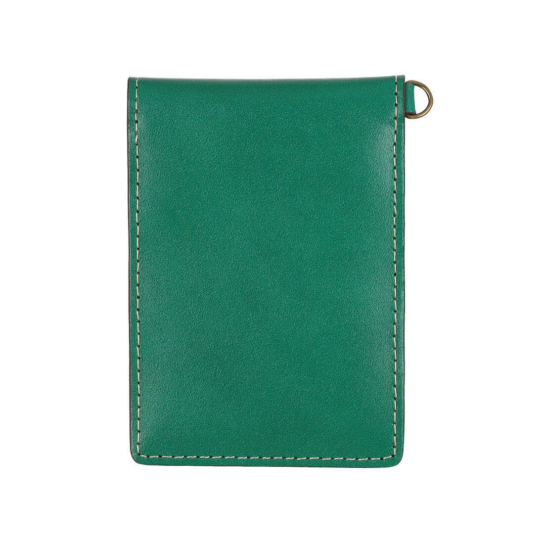 E-mono Genuine Leather Bifold Pass Case Commuter Card Holder