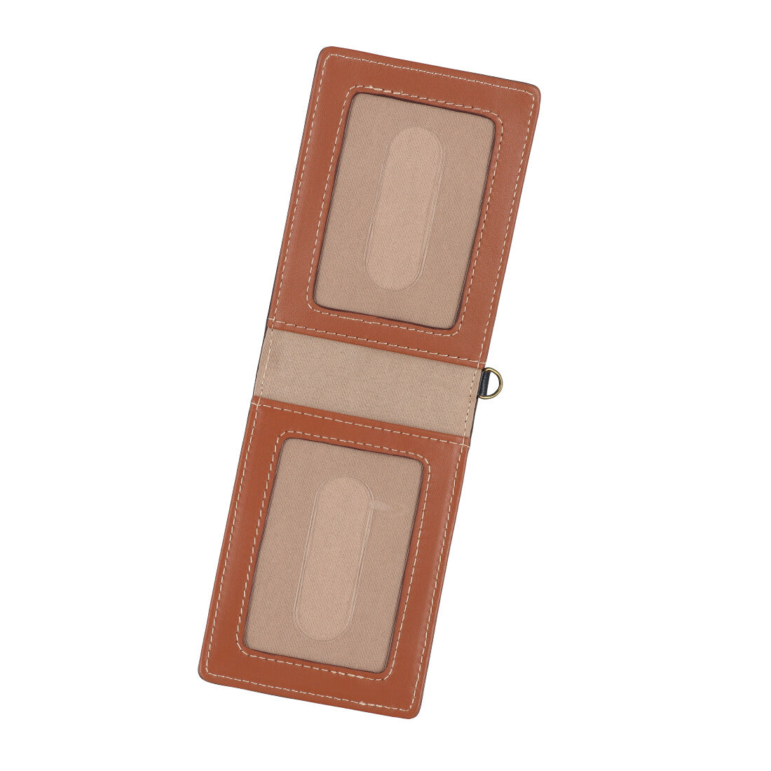 pass商品 e-mono pass case commuter pass holder double-sided genuine leather