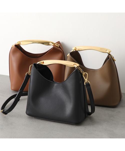 エレメ Elleme Elleme ハンドバッグ Small Boomerang Leather ブーメラン （Rock-WhiteStitches/カーキ） Rock-WhiteStitches/カーキ