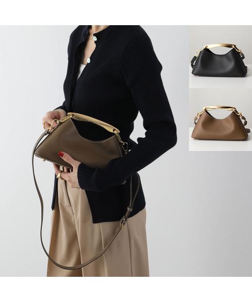エレメ Elleme Elleme ショルダーバッグ Mini Boomerang Leather ブーメラン （Black/ブラック） Black/ブラック