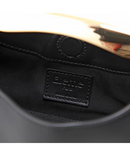 エレメ Elleme Elleme ショルダーバッグ Mini Boomerang Leather ブーメラン （Black/ブラック） Black/ブラック