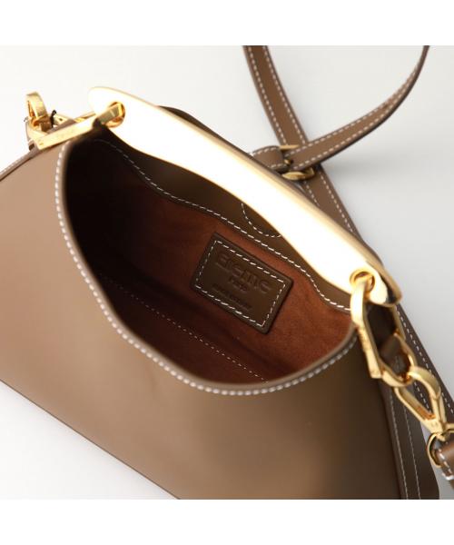 エレメ Elleme Elleme ショルダーバッグ Mini Boomerang Leather ブーメラン （Black/ブラック） Black/ブラック