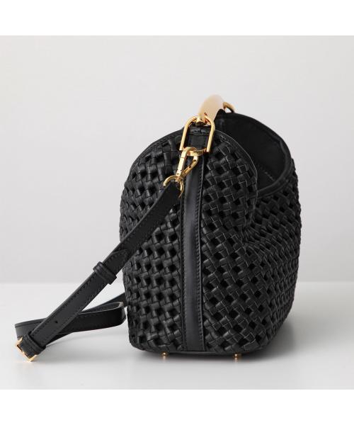 エレメ Elleme Elleme ハンドバッグ Small Boomerang Woven Leather ブーメラン （White/ホワイト） White/ホワイト
