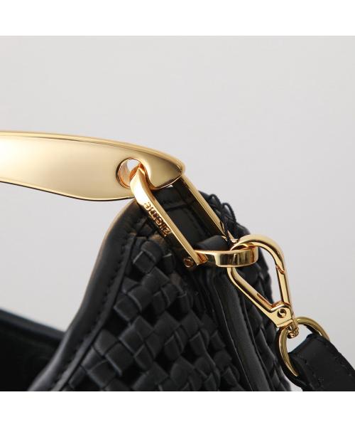 エレメ Elleme Elleme ハンドバッグ Small Boomerang Woven Leather ブーメラン （White/ホワイト） White/ホワイト