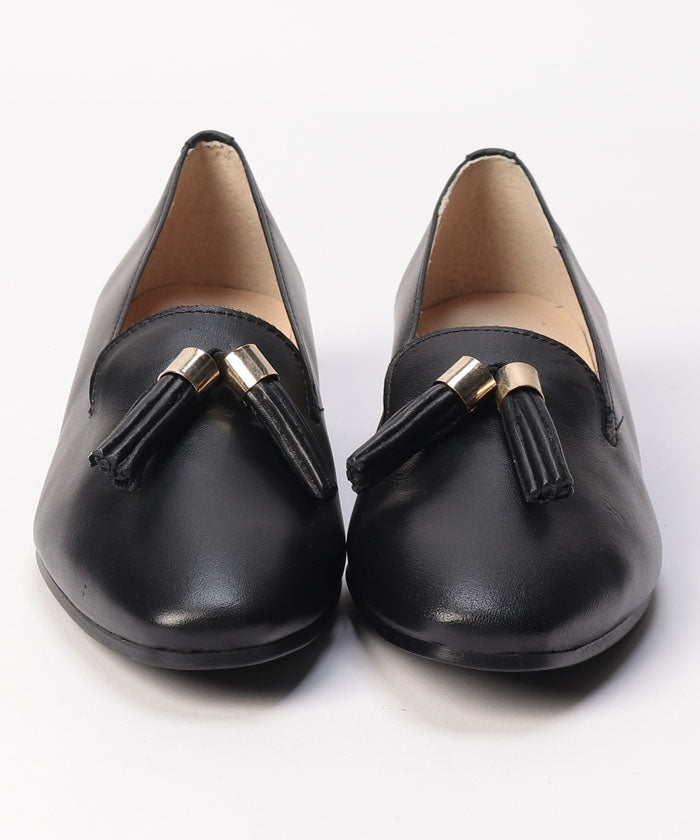 Esmeralda Import 【BONTRE】 Tassel Leather Loafers