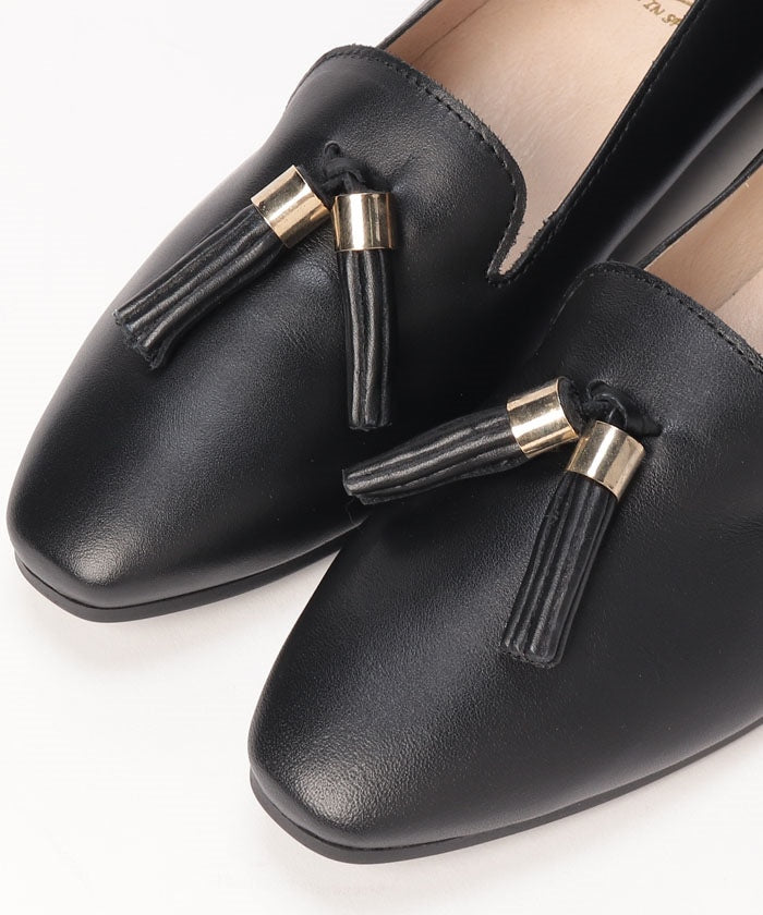 Esmeralda Import 【BONTRE】 Tassel Leather Loafers