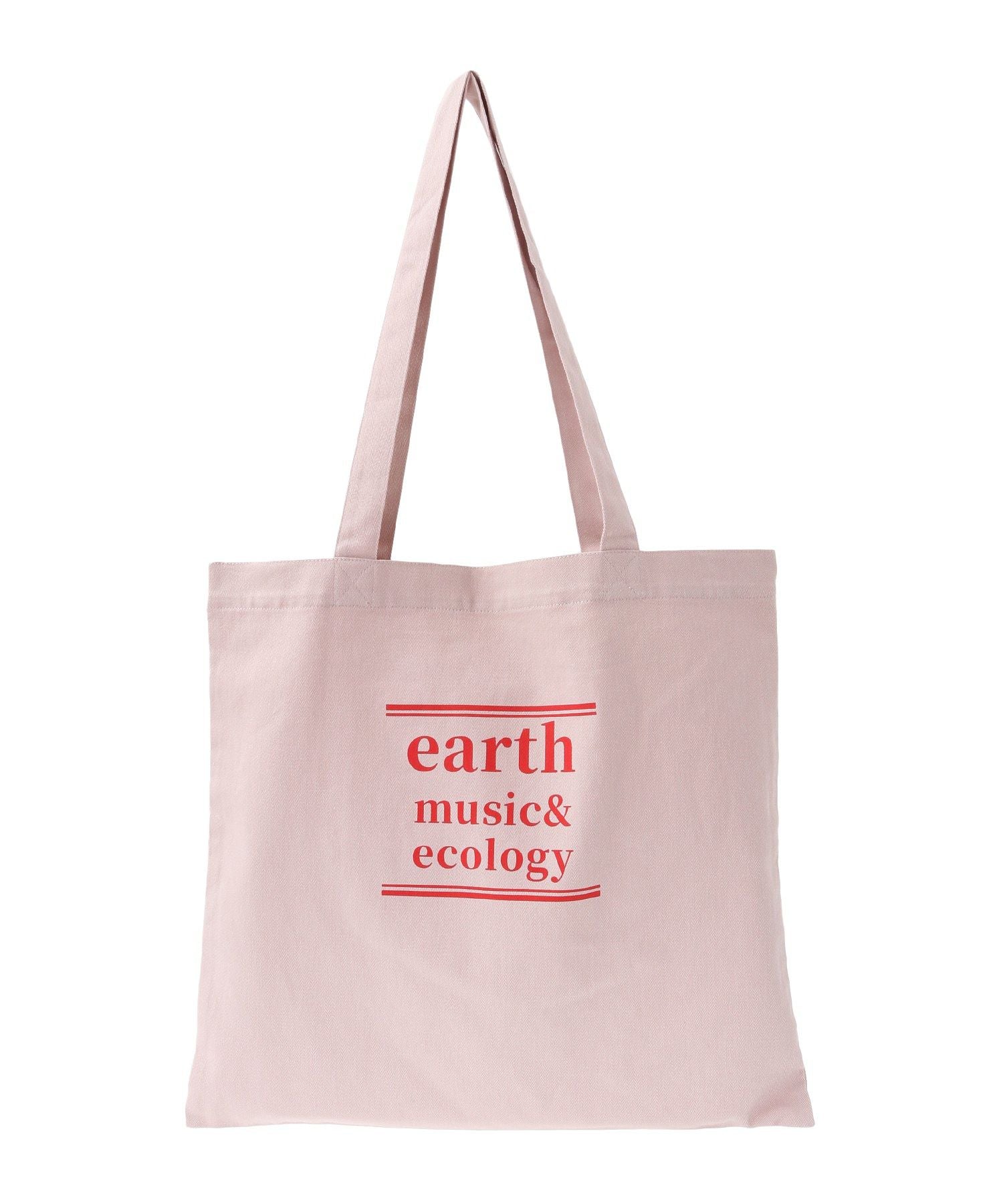 アースミュージックアンドエコロジー earth music&ecology バイカラーロゴトートバッグ （ブラウン） ブラウン